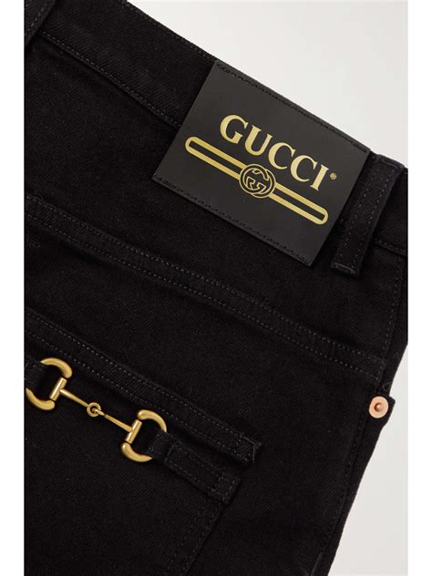 gucci jeans back pocket design|gucci jeans online.